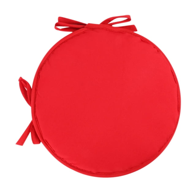 SSZMDLB Coussins Ronds pour Chaise, Coussins d'Assise en Tissu Polyester Épaissi pour Intérieur et Extérieur avec Attaches, Coussin Rond de 30 cm pour Chaise de Salle à Manger pour Meubles de Jardin et de Patio, Coussins Ronds pour Chaise