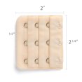 thumbnail image 3 of INSPIRE CHIC Rallonges de Soutien-Gorge pour Femmes à 3 Crochets 3 Rangées Bretelle de Soutien-Gorge Extensible Boucle Crochets Bande de Soutien-Gorge Beige 5, 3 of 5