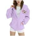 thumbnail image 2 of EGNMCR Haut de Sport Décontracté à Manches Longues et Col Rond pour Enfants avec Imprimé Dégradé polyester, 2 of 6