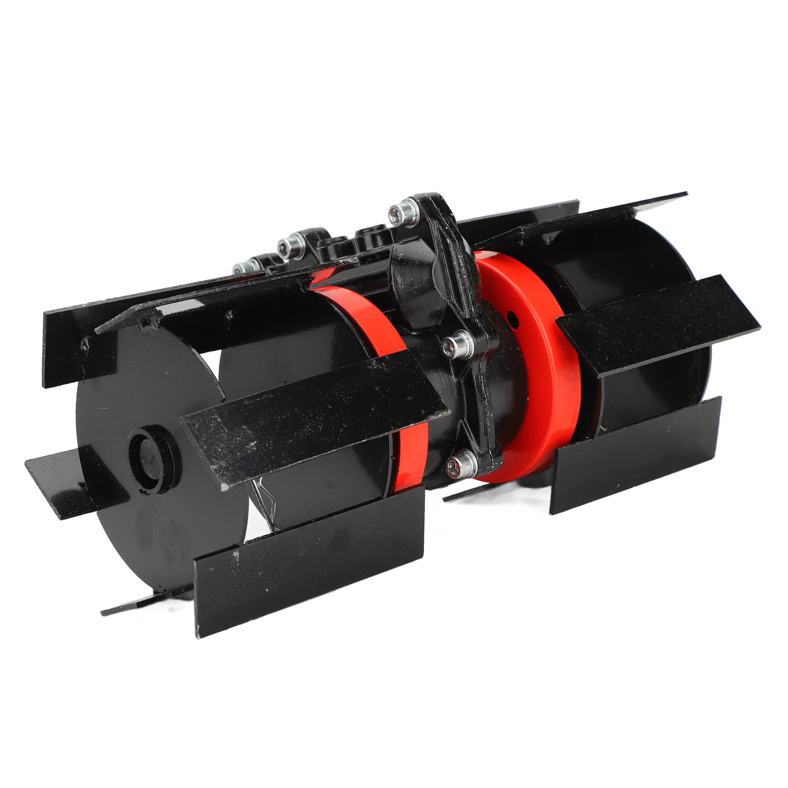 2 in 1 Lawn Mower Weeding Wheel, 9 Teeth Straight Blade Deep Plowing Wheel for Mow Grass and Loosen Soil, Universal Precision Lawnmower Accessory