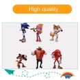 thumbnail image 2 of 6pcs Sonic Mini Figures Doll Model Ornaments Action Figures 2.3inch, 2 of 3
