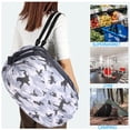 thumbnail image 1 of Vaidha Portable Foldable Shopping Bag Large Capacity Tote Bag For Storage Reusable Grocery Bags Travel Bag, 1 of 3