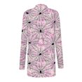 thumbnail image 3 of Lovzfmll Cardigan d'Halloween pour Femme, Veste à Manches Longues Imprimée Mode Style Rose, G, 3 of 6