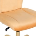 thumbnail image 2 of Mainstays – Fauteuil de bureau en velours duveteux, 2 of 9