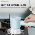 thumbnail image 3 of Electric Cleaning Brush Sealing And Waterproofing Ability for Household Cleaning(Yellow), 3 of 8
