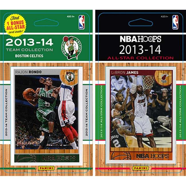 CandICollectables 2013CELTICSTS NBA Boston Celtics Licensed 2013-14 Hoops Team Set Plus 2013-24 Hoops All-Star Set