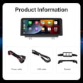 thumbnail image 3 of AUTOABC 10.25 Inch Linux TouchScreen For BMW NBT System X5 F15 2014-2016 Year With Android Mirror Link AirPlay Carplay HD Resolution 1920*720p, 3 of 8