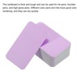 thumbnail image 4 of Unique Bargains 3.5' x 2' Blank Paper Business Cards Small Index Flash Cards Message Note Card, Purple 300 Pack, 4 of 5