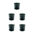 thumbnail image 2 of Baohd Space-efficient Planters For Small Spaces Indoor And Outdoor Easy To Maintain green L pot+L tray 5Set, 2 of 6