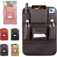 thumbnail image 1 of Car Seat Back Organizer, Car Seat Back Storage Bag Hanging Bag Multifunctional Storage Box, Universal Back Seat Car Organizer with 7 Pockets, 1 of 8