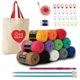 thumbnail image 1 of Red Heart® Super Saver® Super Stitchers Kit - 12 skeins, 1 of 9