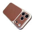 thumbnail image 1 of Case For Iphone 17/17 Pro/17 Pro Max/17 Air, Slim Anti-Shock Pattern Leather Case All-Inclusive Lens Protection Cover, 1 of 2