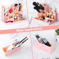 thumbnail image 3 of Efficient Storage for School, Office & Classroom Supplies Functional Pink Desk Organizer, 3 of 5