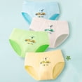 thumbnail image 2 of MIASHUI Caleçons Courts en Coton pour Garçons, Doux, sous-Vêtements pour Tout-Petits, Lot de 4, Bleu, 7-8 Ans, 2 of 3
