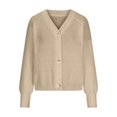 thumbnail image 3 of FAIWAD Cardigans pour Femmes à devant Ouvert, Manches Longues, Boutonné, Grande Taille, Manteau Décontracté, 3 of 5