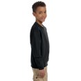thumbnail image 2 of Jerzees Chandail en Molleton Col Rond pour Jeunes, TG, Noir, 2 of 3