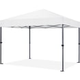 thumbnail image 1 of Yaheetech 10x10ft Pop Up Canopy Tent with Adjustable Height for Parties, White, 1 of 7