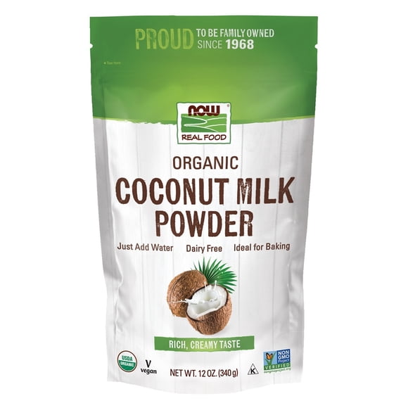 NOW Foods - NOW Real Food Organic Coconut Milk Powder - 12 oz.