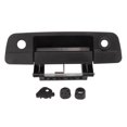 thumbnail image 2 of Qiilu Tailgate Handle, 68197873AA Exterior Tailgate Handle Tailgate Handle Liftgate Latch Handle With Keyhole Black Replacement For  1500 2500, 2 of 8