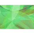 thumbnail image 1 of Ahgly Tapis Rectangulaire Lavable en Machine Intérieur Transitionnel Vert Néon, 3 Pieds x 5 Pieds, 1 of 7