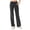 Dark Gray, variant on biudgviw Jeans for Women Loose Elastic High Waisted Stretchy Straight Leg Pull on Pants Trendy Casual Trousers with Pockets