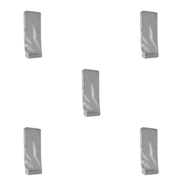 Decodeary Microfiber Glasses Cloth Lens Dust Dirt Remover Soft Computer Tablet Cellphone Screen Cleaning Supplies Grey 5Set