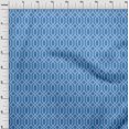 thumbnail image 4 of oneOone Rayon Medium Blue Fabric Geometrical Fabric For Sewing Printed Craft Fabric By The Yard 56 Inch Wide, 4 of 4