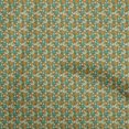 thumbnail image 1 of oneOone Tissu Polyester Spandex Rouille Marron Matériel de Robe Florale Tissu Imprimé Tissu au Mètre 56 Pouces de Large, 1 of 5