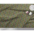 thumbnail image 3 of Soimoi Cotton Duck Fabric Abstract Dots Shirting Decor Fabric Printed Yard 56 Inch Wide, 3 of 3