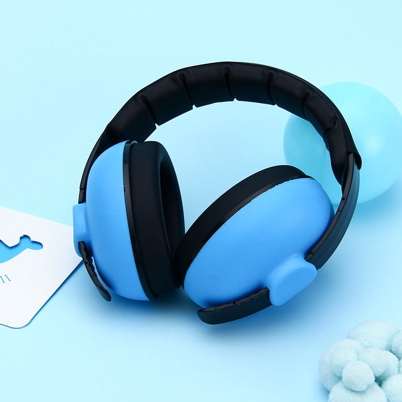 Baby Headphones Noise Cancelling Headphones for Babies for 3 Months to 2 Years (Blue)