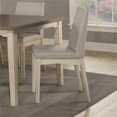 thumbnail image 1 of Hillsdale Furniture Emerson Wood Dining Bench Metal Legs in Gray Powder Coat, 1 of 1