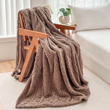 EGNMCR Couverture Jetée, Couverture Jetée pour Canapé Couvertures Douce Duveteuse Chaude Couverture Multifonctionnelle Couverture de Sieste Couverture en Flanelle Couvertures Cadeau Lit Douillette Lavable Couverture de Lit