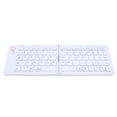 thumbnail image 1 of Foldable  Keyboard with Stand Holder, 67 Keys Portable Wireless Keyboard, Magnetic Closure, Scissor Switch Keys, Slim Folding Keyboard for Phone Tablet Laptop, 1 of 7