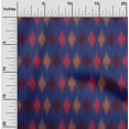thumbnail image 1 of oneOone Polyester Lycra Fabric Argyle Ikat Print Fabric By Yard 56 Inch Wide, 1 of 4