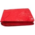 thumbnail image 4 of 8 Ft. X 10 Ft. High Visibility Red Tarp - 3.3 Oz., 4 of 4