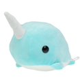 thumbnail image 4 of Large Blue Narwhal Cute Stuffed Animal Plush - Cute Soft Whale Toy Plush and Gif, 4 of 4
