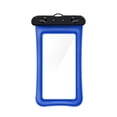 thumbnail image 1 of transemion Smartphone Double Layers Sealed Bag Cell Phone Transparent Waterproof PVC Case Swimming Pool Phone Pouch, 1 of 7