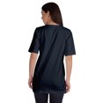 thumbnail image 3 of Inkmeso T-Shirt Basique en Coton à Col Rond pour Femmes Coupe Ample Décontracté Long Haut d'Entraînement, 3 of 8