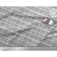 thumbnail image 3 of Soimoi Velvet Fabric Plaid Check Print Fabric by Yard 58 Inch Wide, 3 of 3