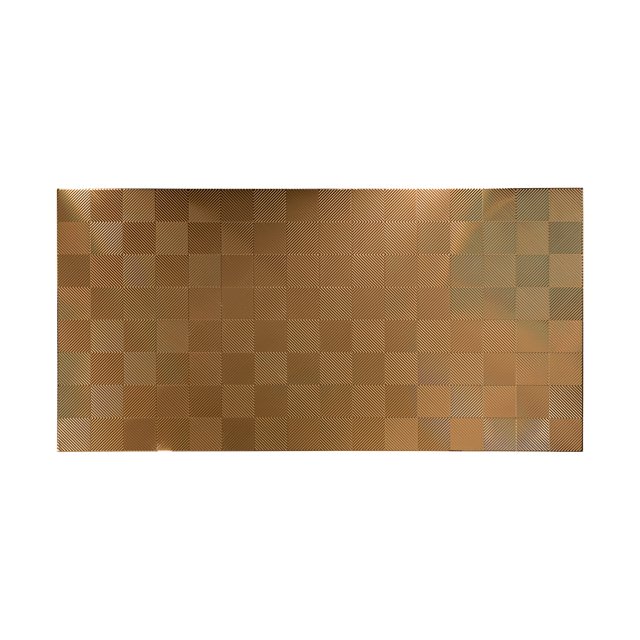 Fasade Polished Copper Wall Panel 4 ft x 8 ft
