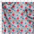 thumbnail image 4 of Soimoi polyester Crepe Fabric Leaves & Floral Artistic Decor Fabric Printed Yard 52 Inch Wide, 4 of 5