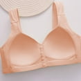 thumbnail image 3 of Yuyuzo Womens Front Closure Bras Seniors Wireless Beauty Back Full Coverage Comfor Easy Close Bras, 3 of 6