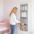 thumbnail image 1 of QTOCIO Hanging Over Door Organizer With Four Large Mesh Net Pockets For Bedroom Storage And Stuffies, 1 of 4
