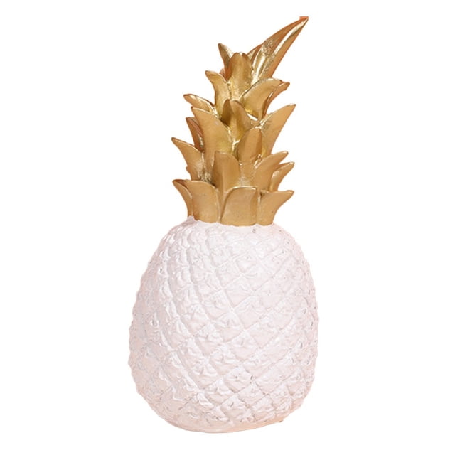 Bgsha Ornements en Résine Ananas pour Entrée Bibliothèque Armoire à Vin Décoration de table à Manger