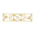 thumbnail image 1 of TIELUTT Drapeaux de Table Eid et Lune Nappe Eid Décoration Restaurant Eid Drapeaux de Table Eid Drapeaux de Table en Lin Chemin de Table de Rue Table Champagne Bouquet de Mariée Ensemble 48 Table, 1 of 4