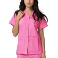 thumbnail image 3 of Adar Universal Women's Scrub Set ? Snap Front Scrub Top and Multi Pocket Scrub Pants, 3 of 8