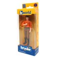 thumbnail image 2 of Bruder 60007 bworld Man with Light Skin/Brown Jeans Toy Figure, 2 of 2