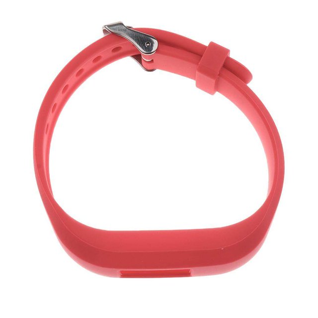 Baohd Adjustable Silicone Wrist Watch Band Strap Buckle for Garmin Vivofit 3 Red