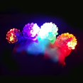 thumbnail image 3 of Novelty Place [Party Stars] Flashing LED Bumpy Jelly Ring Light-Up Toys (12Pack), 3 of 7