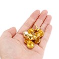 thumbnail image 4 of Unique Bargains 15x20mm Mini Brads Round Paper Fasteners for Art Crafting, Gold Tone 100pack, 4 of 5